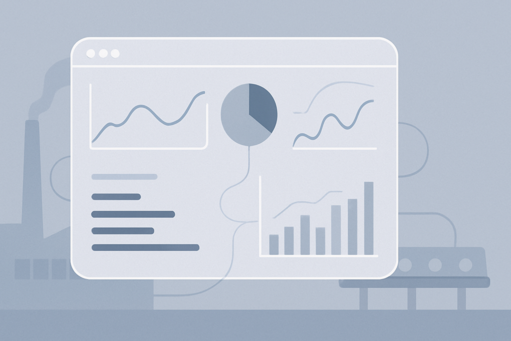 MES-Software und die Rolle von Datenvisualisierung in der Produktion: Mehr Transparenz und Effizienz durch Echtzeit-Dashboards