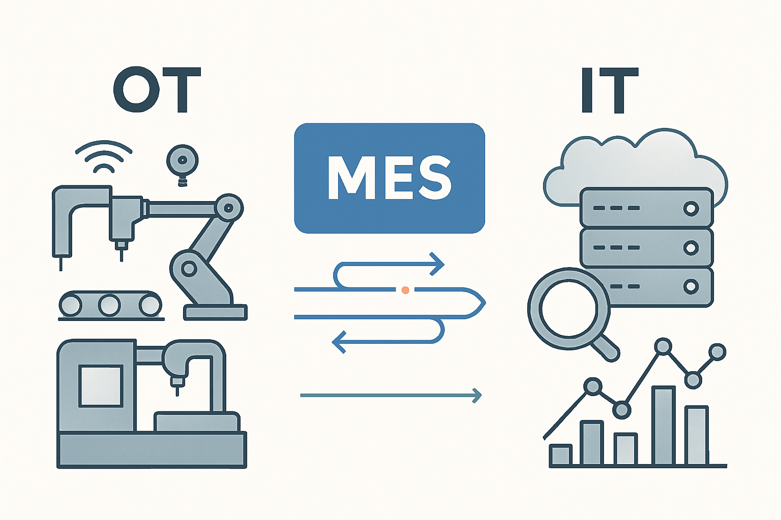 Wie MES als Plant Floor Data Translator die IT-OT-Schnittstelle in der Produktion neu definiert